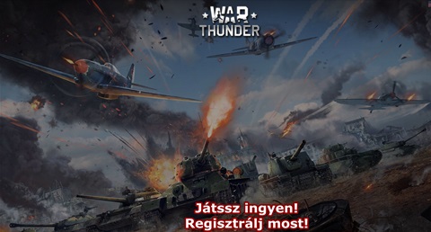 Regisztrálj ingyen a Warthunder játékra!