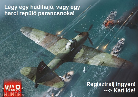 Regisztrálj ingyen, a WarThunder online játékra